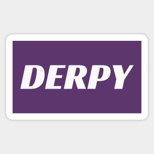 Derpy - KFashion Nerdy Brand Parody Sticker